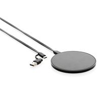 CARICATORE WIRELESS 10W IN PLASTICA RICICLATA